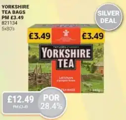 Bestway Yorkshire tea bags offer