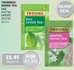Bestway Twinings green tea offer
