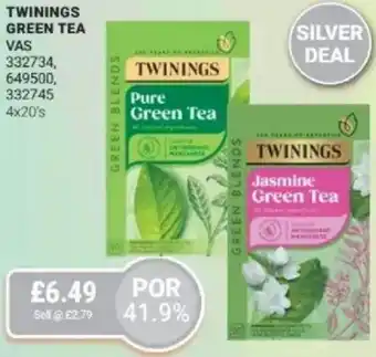 Bestway Twinings green tea offer