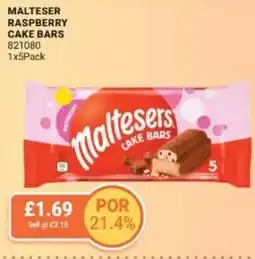 Bestway Malteser raspberry cake bars offer