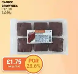 Bestway Cabico brownies offer