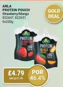 Bestway ARLA PROTEIN POUCH Strawberry/Mango offer