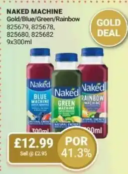 Bestway NAKED MACHINE Gold/Blue/Green/Rainbow offer