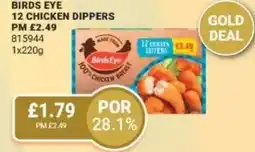 Bestway Birds eye 12 chicken dippers offer