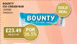 Bestway Bounty ice-cream bar offer