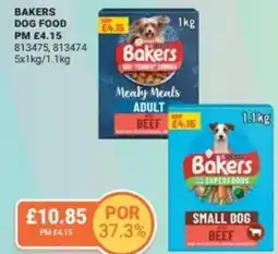 Bestway Bakers dog food offer