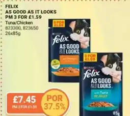 Bestway Felix as good as it looks Tuna/Chicken offer