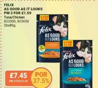 Bestway Felix as good as it looks Tuna/Chicken offer