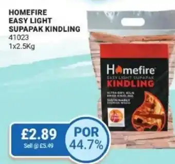 Bestway Homefire easy light supapak kindling offer