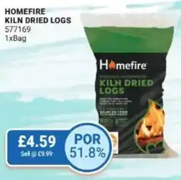Bestway Homefire kiln dried logs offer