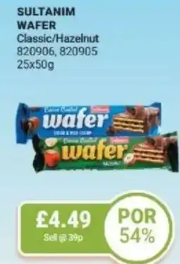 Bestway Sultanim wafer classic/hazelnut offer