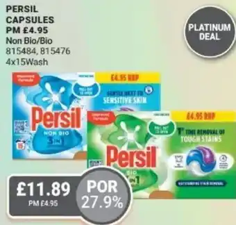 Bestway PERSIL CAPSULES Non Bio/Bio offer