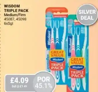 Bestway WISDOM TRIPLE PACK Medium/Firm offer