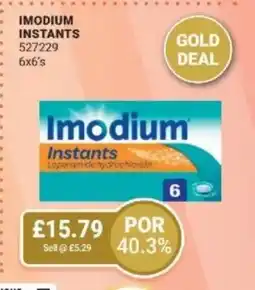 Bestway Imodium instants offer