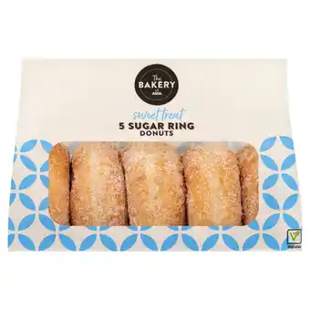 Asda The BAKERY at ASDA 5 Sugar Ring Donuts offer