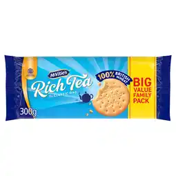 Iceland McVitie's Rich Tea The Classic One Twin Pack 2 x 300g, 600g offer