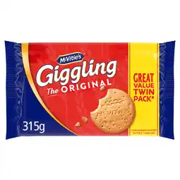Iceland McVitie's Digestives The Original Biscuits Twin Pack 2 x 360g, 720g offer