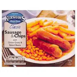 Morrisons Kershaws Sausage & Chips offer