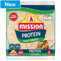 Morrisons Mission Protein Tortilla Wraps 367g offer
