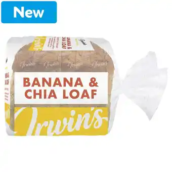 Morrisons Irwin's Banana & Chia Loaf 360g offer