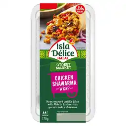 Morrisons Isla Delice Halal Chicken Shawarma Wrap offer