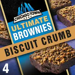 Morrisons Chicago Town Ultimate Brownies With Caramelised Biscuit Crumb offer