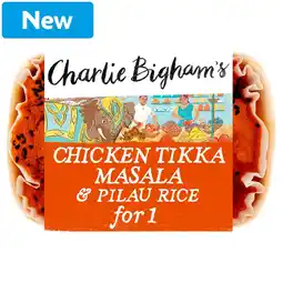 Morrisons Charlie Bigham's Chicken Tikka Masala & Pilau Rice 403g offer