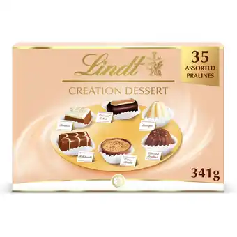Asda Lindt Creation Dessert Assorted Chocolate Box 341g offer
