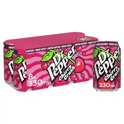 Asda Dr Pepper Zero Cherry Crush 8 x 330ml offer