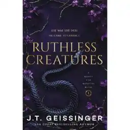Asda Paperback Ruthless Creatures by J. T. Geissinger offer