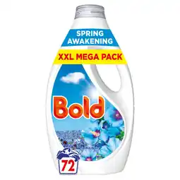 Asda Bold Spring Awakening Liquid Laundry Detergent 72 Washes 2.232l offer
