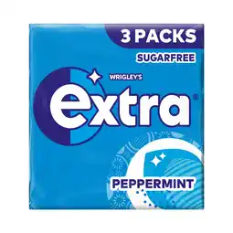 Iceland Extra Peppermint Sugarfree Chewing Gum Multipack 3x9 Pieces offer