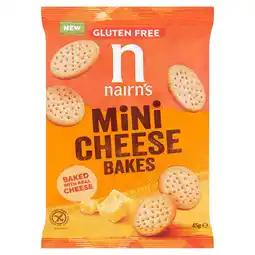Morrisons Nairns Gluten Free Mini Cheese Bakes offer