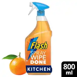 Morrisons Flash Mandarin Spray Wipe & Done Cleaning Spray offer