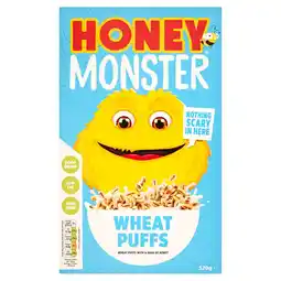 Morrisons Honey Monster Wheat Puffs offer