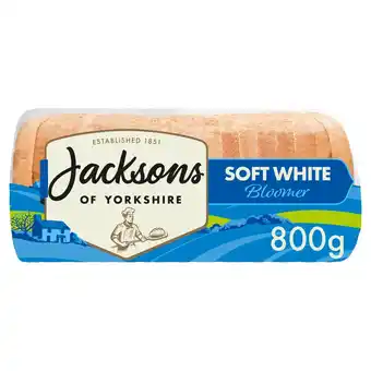Morrisons Jacksons of Yorkshire Soft White Bloomer 800g offer