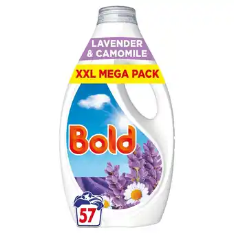 Morrisons Bold Lavender & Camomile Laundry Liquid XXL Mega Pack 57 Washes offer