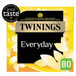 Morrisons Twinings Everyday 80 Tea Bags offer
