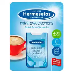Morrisons Hermesetas Mini Sweeteners 400 Tablets offer