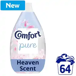 Morrisons Comfort Fabric Conditioner Pure Heaven Scent 64 Washes offer