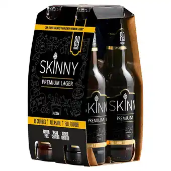 Morrisons Skinny Brands Lager (Abv 4%) offer