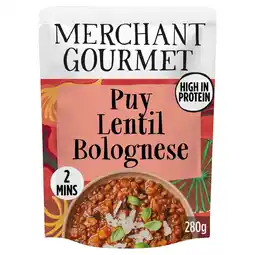 Morrisons Merchant Gourmet Puy Lentil & Mixed Mushroom Bolognese 280g offer