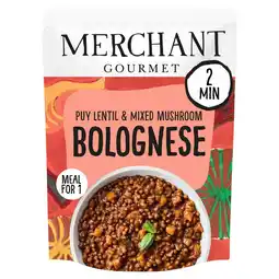 Morrisons Merchant Gourmet Puy Lentil & Mixed Mushroom Bolognese 280g offer