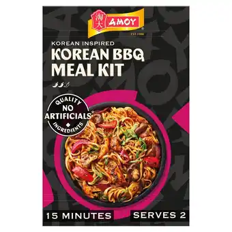 Morrisons Amoy Korean Bbq Noodle Meal Kit 237g offer