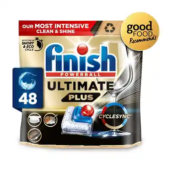 Morrisons Finish Ultimate Plus Regular Dishwasher Tablets offer