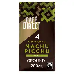 Morrisons Cafe Direct Machu Picchu Ground Coffee 200g offer