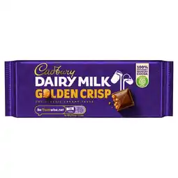 Morrisons Cadburys Dairy Milk Golden Crisp 54g offer