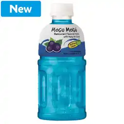 Morrisons Mogu Mogu Nata De Coco Drink Blackcurrant Flavour offer