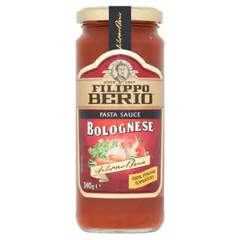 Morrisons Filippo Berio Bolognese Pasta Sauce 340g offer