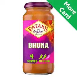 Morrisons Patak's Bhuna Indian Cooking Curry Sauce 450g offer